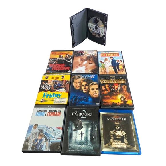 Lot of 7 DVD Sony Blu-Ray Movies Horror Comedy Romance Drama Action - Picture 1 of 11